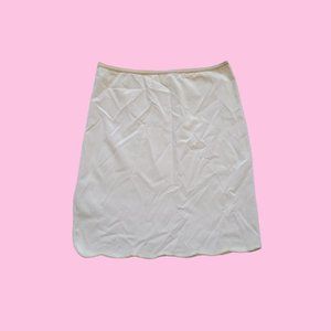 Vintage White Slip Skirt